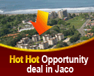 Best condo deal in Jaco, just 100 yards from the beach