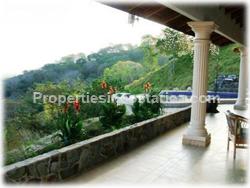 Atenas real estate, home with guest house, swimming pool, green areas, gazebo, mountain view, jacuzzi, Atenas for sale, investment, 3 bedrooms, 1457