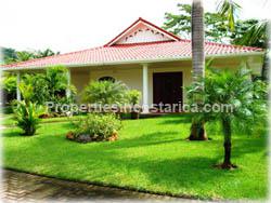 Costa Rica beach and golf, golf course, tambor, nicoya peninsula real estate, turnkey home for sale, gated community, fauna, nature, tropical, swimming pool, 1486