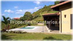 Atenas house, new, pool, views, security, privacy, 2 level, best weather, 1655