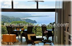 Dominical real estate, for sale, ocean view, large, balconies, furnished, 1549