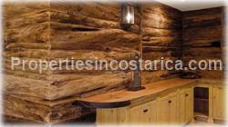 Costa Rica mountain home, unique home, theater, sound system, log, cedar, fine wood, house with forest, house with waterfall, best, house with river, house with pond, for sale, movie, game room, 1629