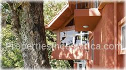 Costa Rica mountain home, unique home, theater, sound system, log, cedar, fine wood, house with forest, house with waterfall, best, house with river, house with pond, for sale, movie, game room, 1629