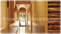Costa Rica mountain home, unique home, theater, sound system, log, cedar, fine wood, house with forest, house with waterfall, best, house with river, house with pond, for sale, movie, game room, 1629
