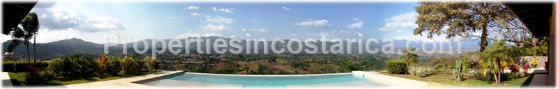 Atenas real estate, Atenas home, for sale, 2 level, pool, views, location, security, controlled access, 1654
