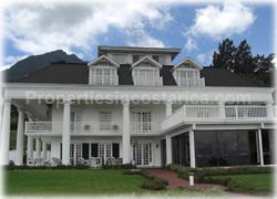 Escazu mansion, Escazu luxury, for sale, unique, Escazu hills, over a million, rare opportunity, Palladian architecture, mountain view, compound, laundry room, employee cafeteria, maintenance room, gardener room, accounting building, swimming pool, 1485