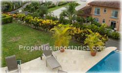 Puntarenas ocean view, gated community property, ocean view, terrace, sportfishing, Los Suenos for sale, classical, colonial architecture, golf, marina, national reserve, forest, beach club, security, 1463