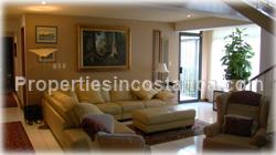 Escazu luxury home, for sale, large home, pool, jacuzzi, mountain view, valley view, furnished, location, security, 1646