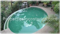 Escazu luxury home, for sale, large home, pool, jacuzzi, mountain view, valley view, furnished, location, security, 1646
