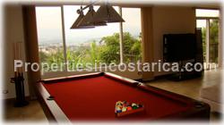 Escazu home, fully furnished, equipped, appliances, Jaboncillo, for sale, for rent, stainless steel, large windows, terrace, jacuzzi. luxury, 5 star, views, family room, ample, large windows, 22