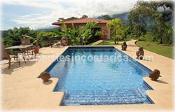 Hotel for sale, Puntarenas hotel, hotel investment, small hotel, with pool, house in ojochal, opportunity, equipped, 1613