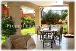 Escazu gated community, tennis court, access, Country Day School, Escazu for sale, Escazu town home,