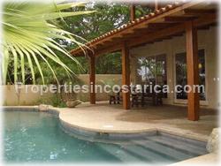 Tamarindo home, house with pool, Tamarindo community, security, custom, 1612