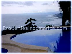 Mal Pais ocean view, ocean view home, luxurious, infinity pool, 1561
